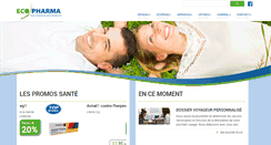 Desktop Screenshot of ecopharma.ch